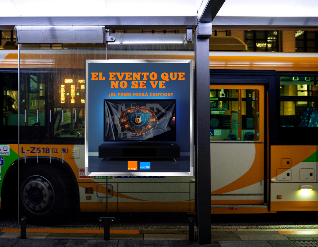 Marquesina Reto Dentsu Orange